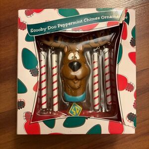 Scooby Doo Peppermint Chimes Ornament‎ 1999 Warner Bros Studio Store Christmas